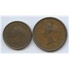 Image 2 : New Brunswick Half & One Penny Token Pair