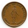 Image 1 : Lot of 3 Habitant 1837 tokens.