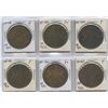 Image 1 : Br. 952.  Lot of six Rutherfords.