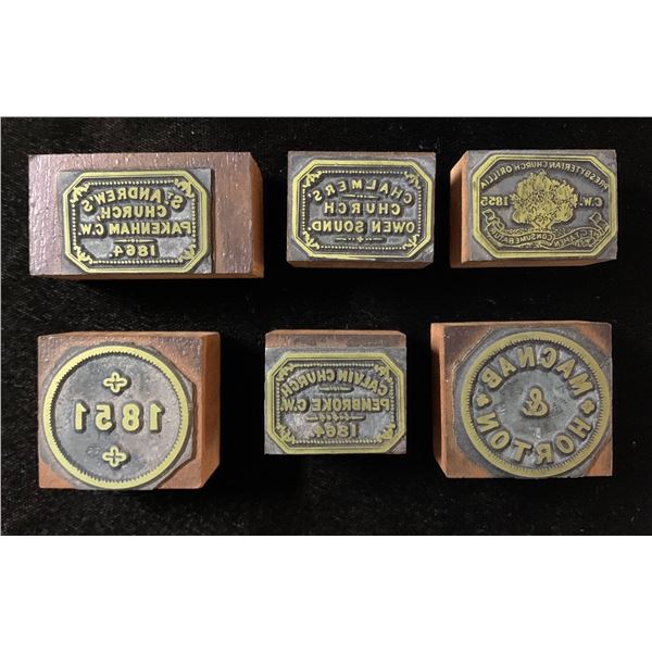 Canadian Communion Token Stamps