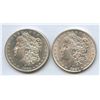 Image 1 : 1880s & 1881 USA Morgan Silver Dollars
