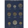 Image 2 : 1971-1973 Complete BLUE FAO World Coin Album W/ Silver/Proof Coins As Issued.