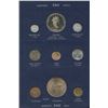 Image 3 : 1971-1973 Complete BLUE FAO World Coin Album W/ Silver/Proof Coins As Issued.