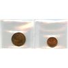 Image 2 : 1918 & 1946 One Cent Pair - ICCS MS-64