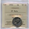Image 2 : 1953 Five Cents - SF Mule