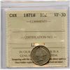 Image 2 : 1871H Ten Cents