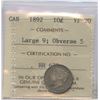 Image 2 : 1892 Ten Cents