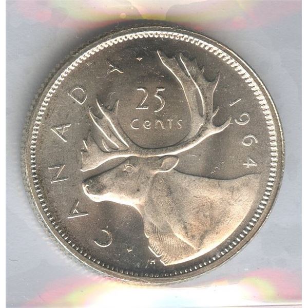 1964 Twenty-Five Cents