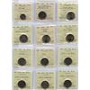 Image 2 : Twenty-Five Cents - Huge Lot of 28 ICCS Graded Coins