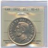 Image 2 : 1952 Silver Dollar - NWL