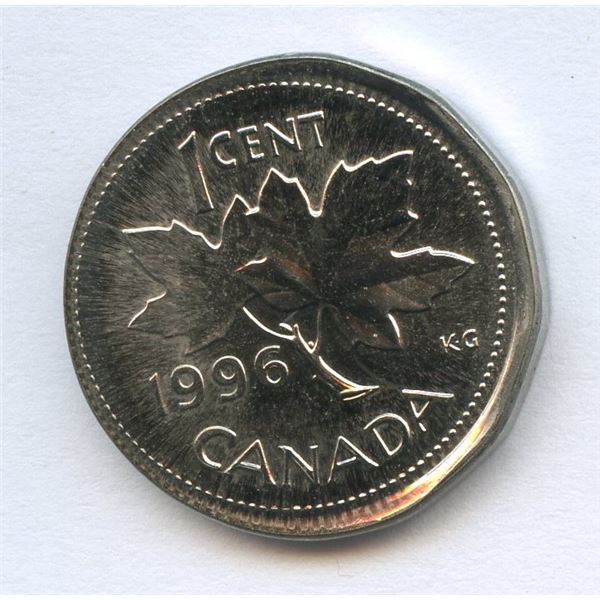 Canada One Cent Error