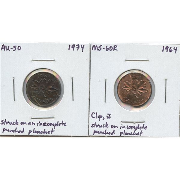 Errors - One Cent Pair