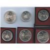Image 1 : 1976 Olympic Sterling Silver Coins - Lot of 6