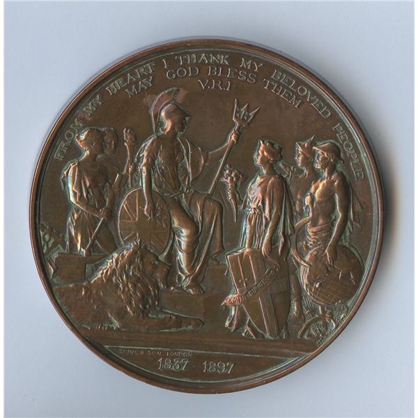 Large Queen Victoria Jubilee medal