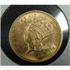 Image 1 : 1856 $1 U.S. GOLD COIN