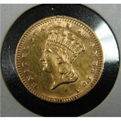 1887 $1 U.S. GOLD COIN