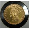 Image 1 : 1887 $1 U.S. GOLD COIN