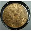Image 3 : 1880 $5 LIBERTY GOLD COIN