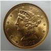 Image 1 : 1903-S $5 LIBERTY GOLD COIN