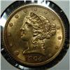 Image 1 : 1904 $5 LIBERTY GOLD COIN