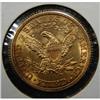 Image 3 : 1904 $5 LIBERTY GOLD COIN