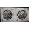 Image 1 : 1987 AMERICAN EAGLE SILVER DOLLARS