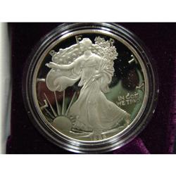1986 AMERICAN EAGLE SILVER DOLLAR PROOF