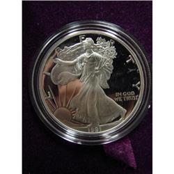 1991 AMERICAN EAGLE SILVER DOLLAR PROOF