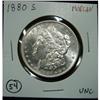 Image 2 : 1880-S MORGAN SILVER DOLLAR