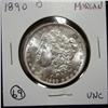 Image 2 : 1890-O MORGAN SILVER DOLLAR