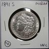 Image 2 : 1891-S MORGAN SILVER DOLLAR