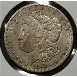 1892-CC MORGAN SILVER DOLLAR