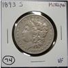 Image 2 : 1893-S MORGAN SILVER DOLLAR