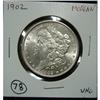 Image 2 : 1902 MORGAN SILVER DOLLAR