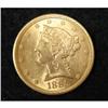Image 1 : 1885-S $5 LIBERTY GOLD COIN