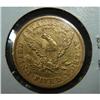 Image 2 : 1880 $5 LIBERTY GOLD COIN