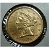 Image 1 : 1895 $5 LIBERTY GOLD COIN