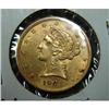 Image 1 : 1901-S $5 LIBERTY GOLD COIN