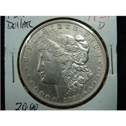 1921-D MORGAN SILVER DOLLAR