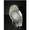 Image 2 : LALIQUE GLASS OWL FIGURE