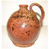 Image 1 : DECORATED MAINE REDWARE JUG