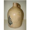 Image 1 : WHITE’S UTICA BLUE DECORATED STONEWARE JUG