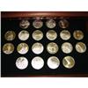 Image 4 : FRANKLIN MINT STERLING MASTERPIECES MEDALLION SET