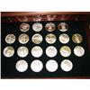 Image 5 : FRANKLIN MINT STERLING MASTERPIECES MEDALLION SET