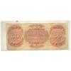 Image 2 : 19TH c. LOUISIANA $50 BANK NOTE