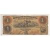 Image 1 : 1859 GEORGIA $1 BANK NOTE