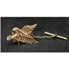 Image 1 : 14K GOLD TIE TACK WITH DIAMOND