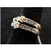 Image 1 : 14K GOLD & DIAMOND WEDDING SET