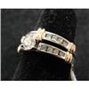 Image 2 : 14K GOLD & DIAMOND WEDDING SET