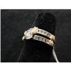 Image 3 : 14K GOLD & DIAMOND WEDDING SET